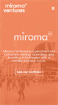 Mobile Screenshot of miromaventures.com
